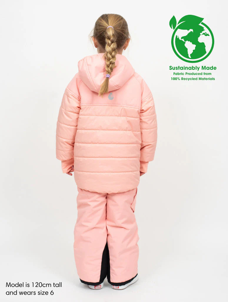 Hydracloud Puffer Jacket - Apricot Blush | Waterproof Windproof Eco