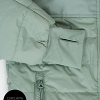 Hydracloud Puffer Jacket - Basil | Waterproof Windproof Eco