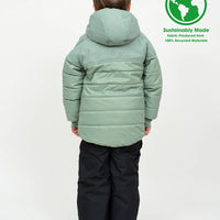 Hydracloud Puffer Jacket - Basil | Waterproof Windproof Eco