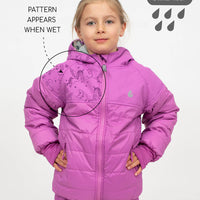 Hydracloud Puffer Jacket - Berry | Waterproof Windproof Eco