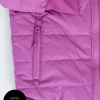 Hydracloud Puffer Jacket - Berry | Waterproof Windproof Eco