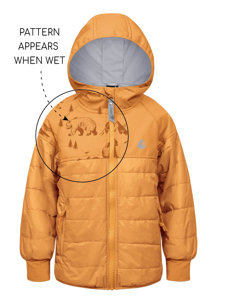 Hydracloud Puffer Jacket - Clay | Waterproof Windproof Eco