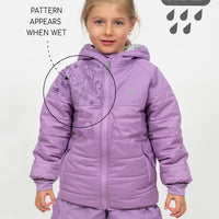 Hydracloud Puffer Jacket - Dusty Lavender | Waterproof Windproof Eco