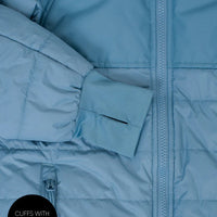 Hydracloud Puffer Jacket - Stone Blue | Waterproof Windproof Eco