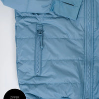 Hydracloud Puffer Jacket - Stone Blue | Waterproof Windproof Eco