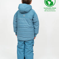 Hydracloud Puffer Jacket - Stone Blue | Waterproof Windproof Eco