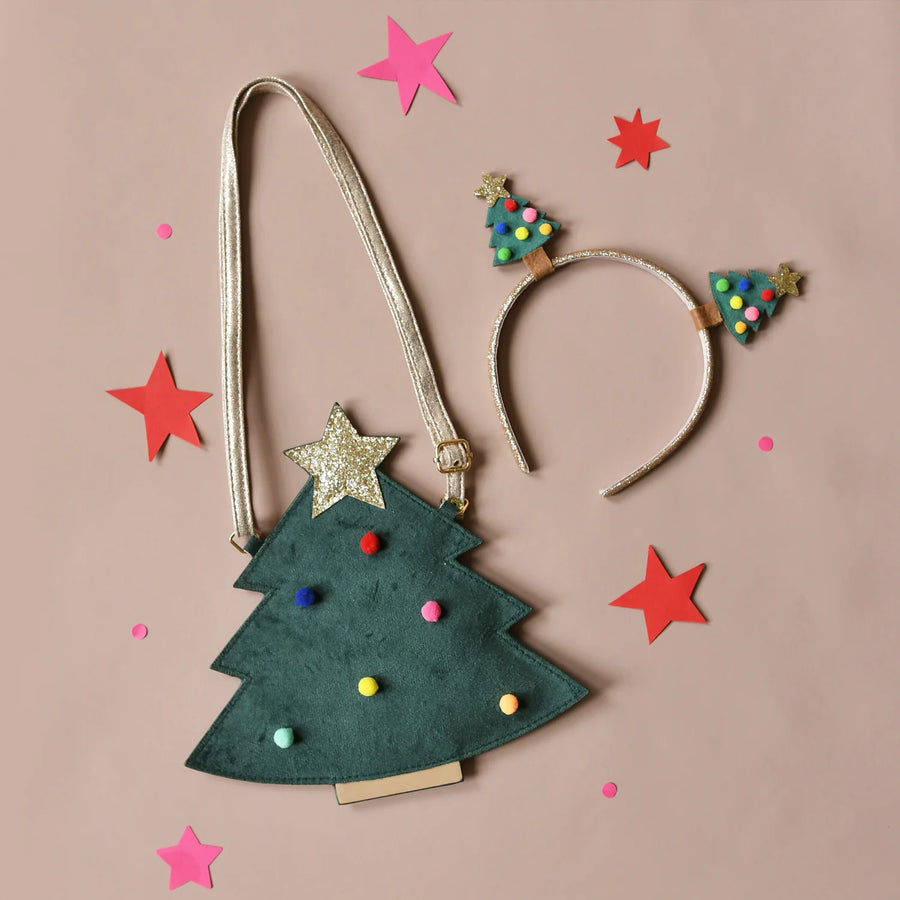 Velvet Christmas Tree Bag