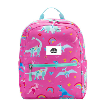 Ethan Backpack-Pink Dinosaur