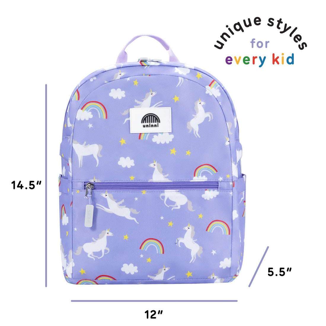 Ethan Backpack - Rainbow Unicorn