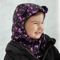 Starry Unicorn Microfleece Foil Print Balaclava (2-6X)