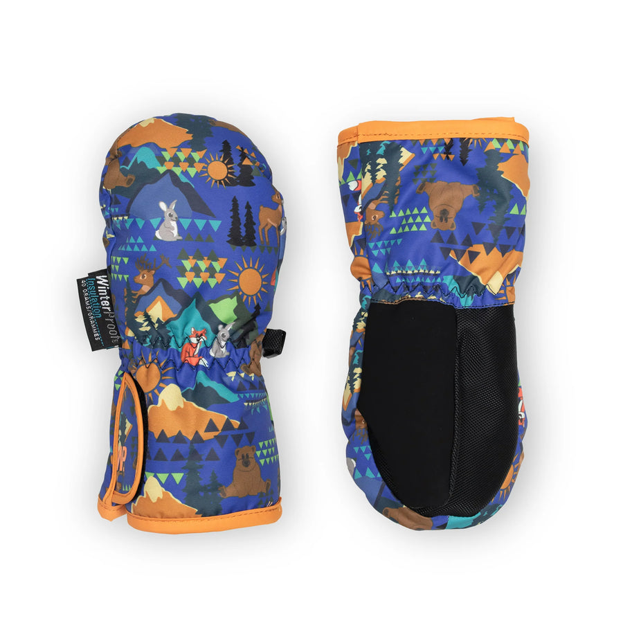 Woodlands Print Royal Mitten (2-6X)