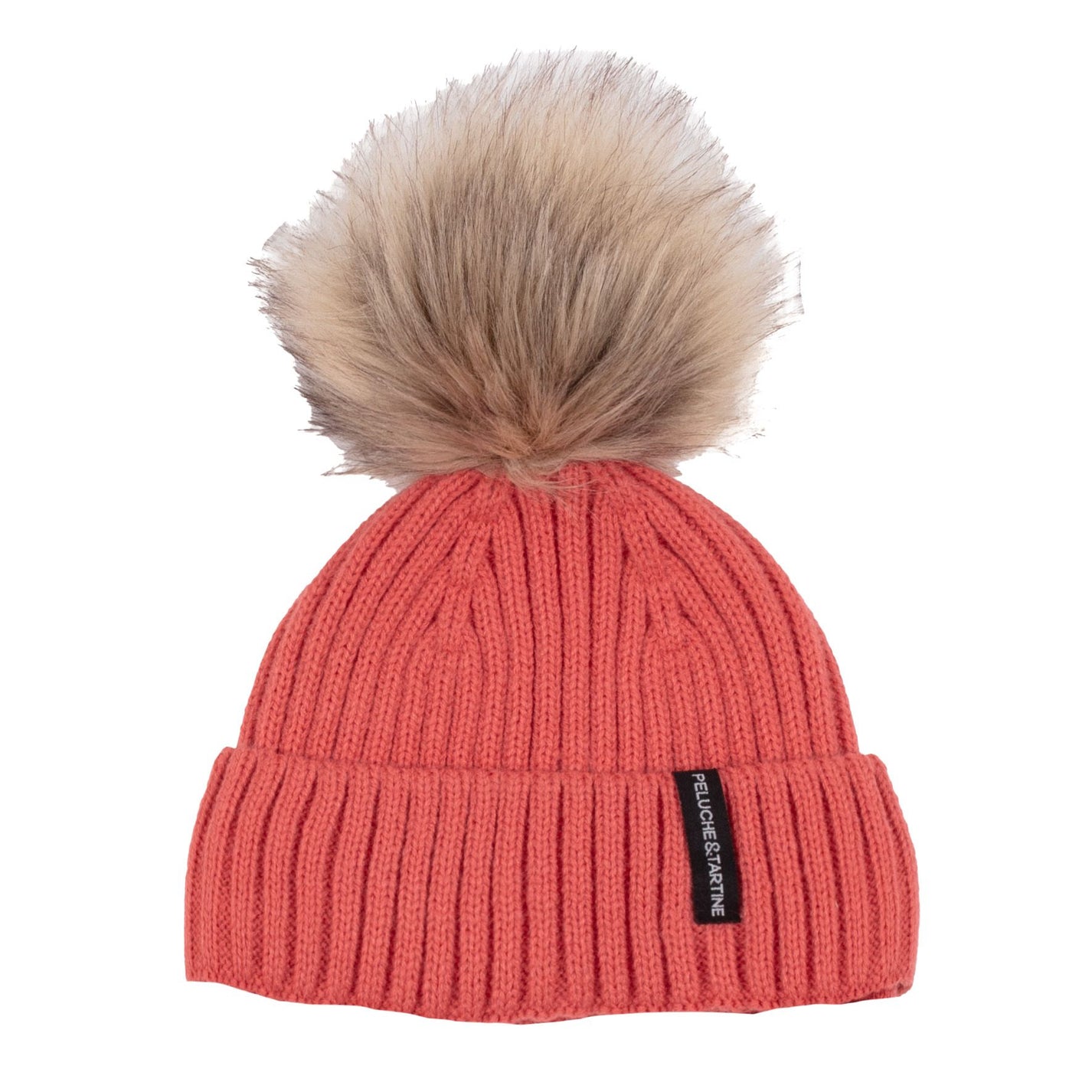 Eloise Girls Knit Hat Coral