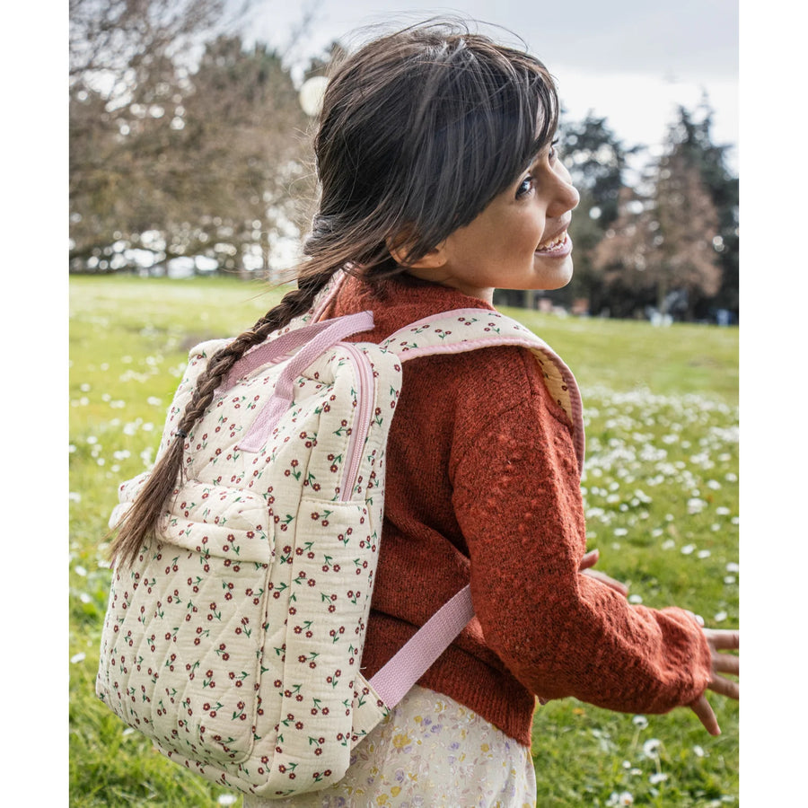 Quilted Wildflower Rucksack