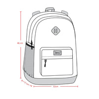 Backpack Printed Marble - 18L