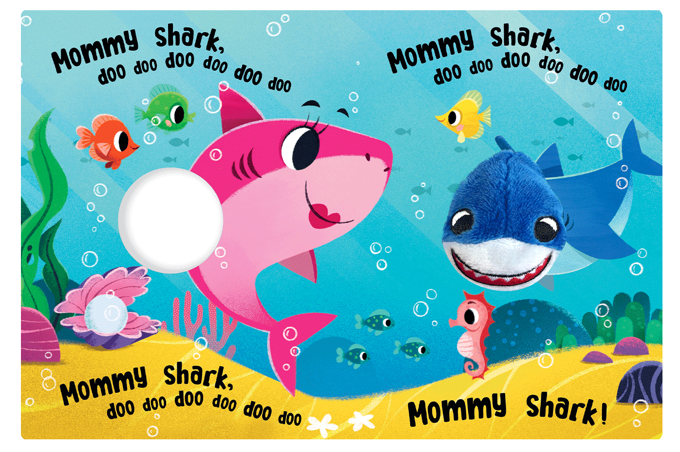 Baby Shark Finger Puppet Book