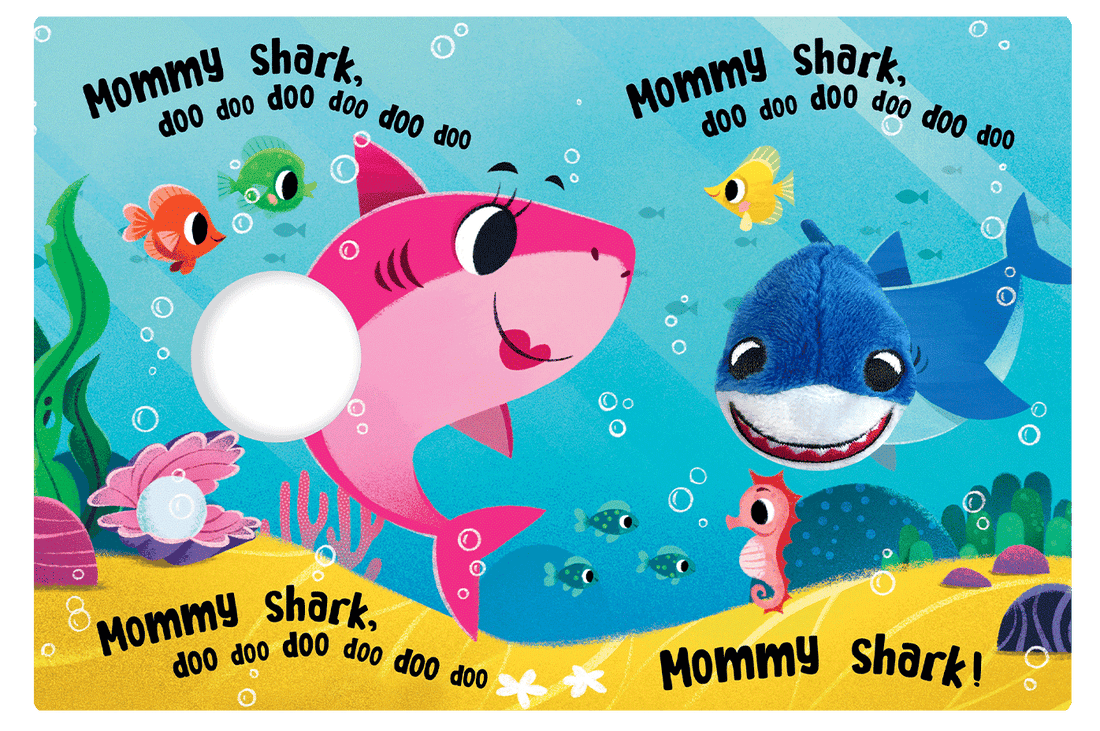 Baby Shark Finger Puppet Book