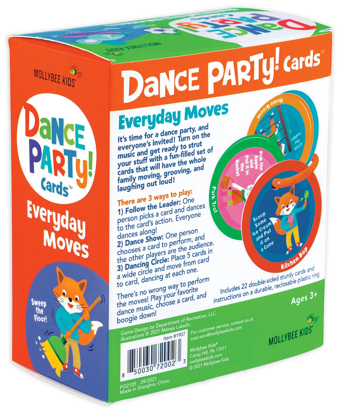 Dance Party Cards Everyday Moves