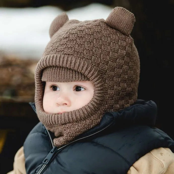 Knit Bear Balaclava (Multiple Colours)