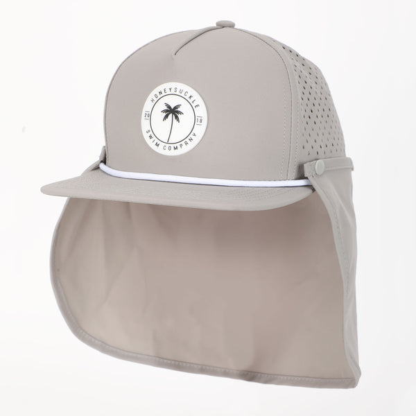 Snapback Sunhat - Warm Gray (2-7Y)