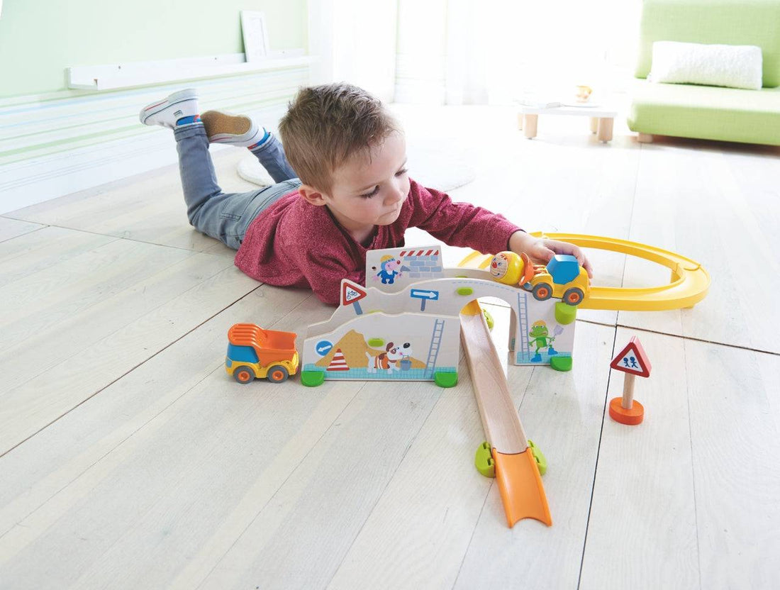 Kullerbu Construction Site Play Track Starter Set