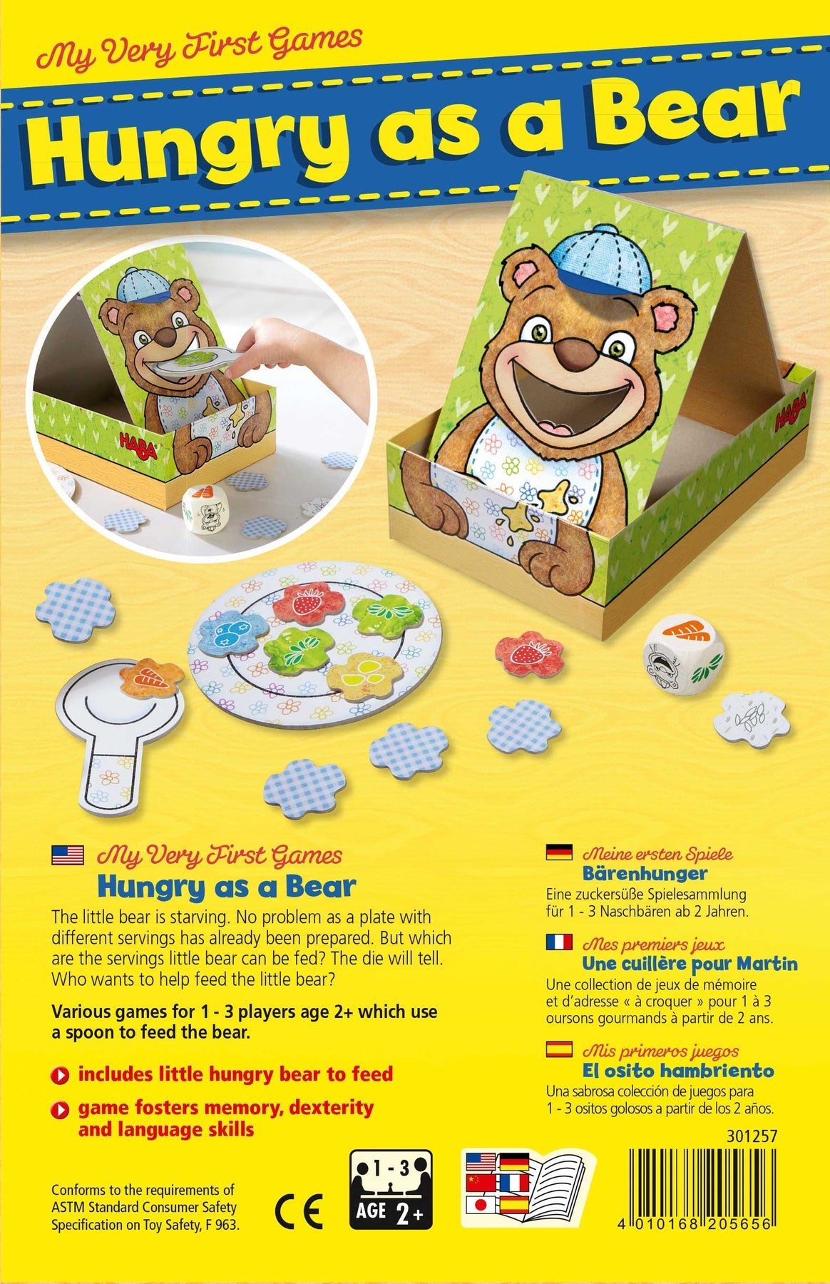 My Very First Games - Hungry as a Bear Memory Game