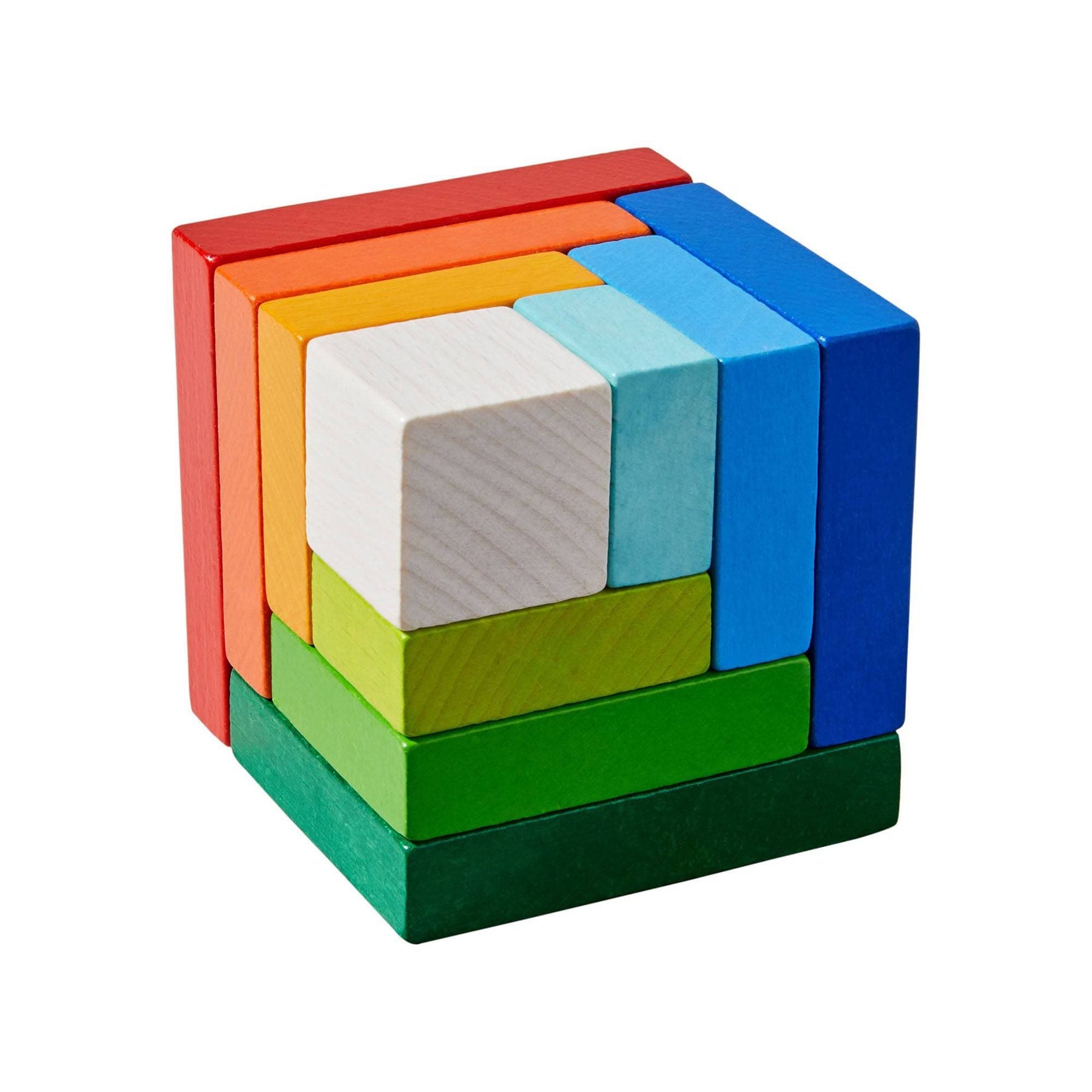 3D Rainbow Cube Arranging Game