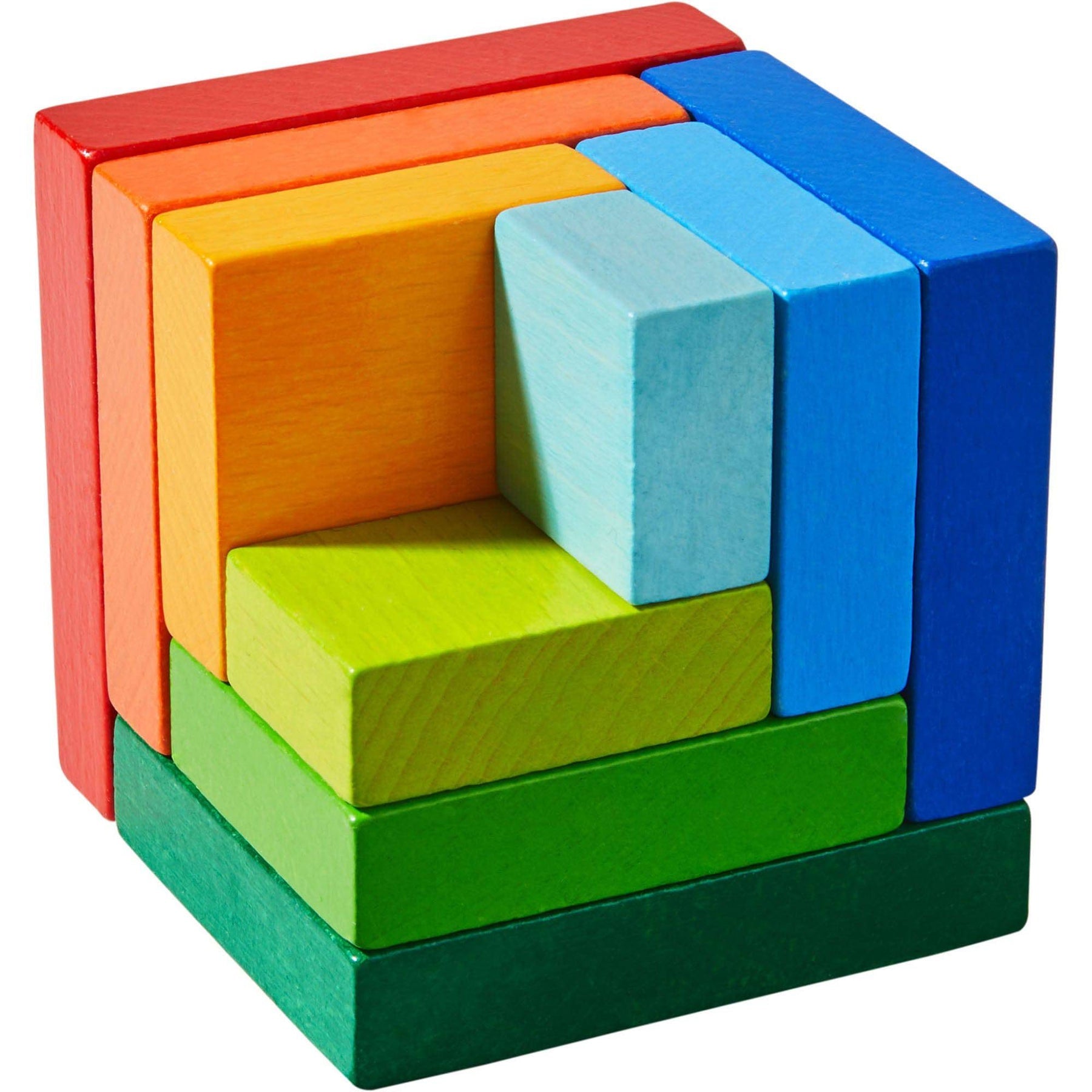 3D Rainbow Cube Arranging Game