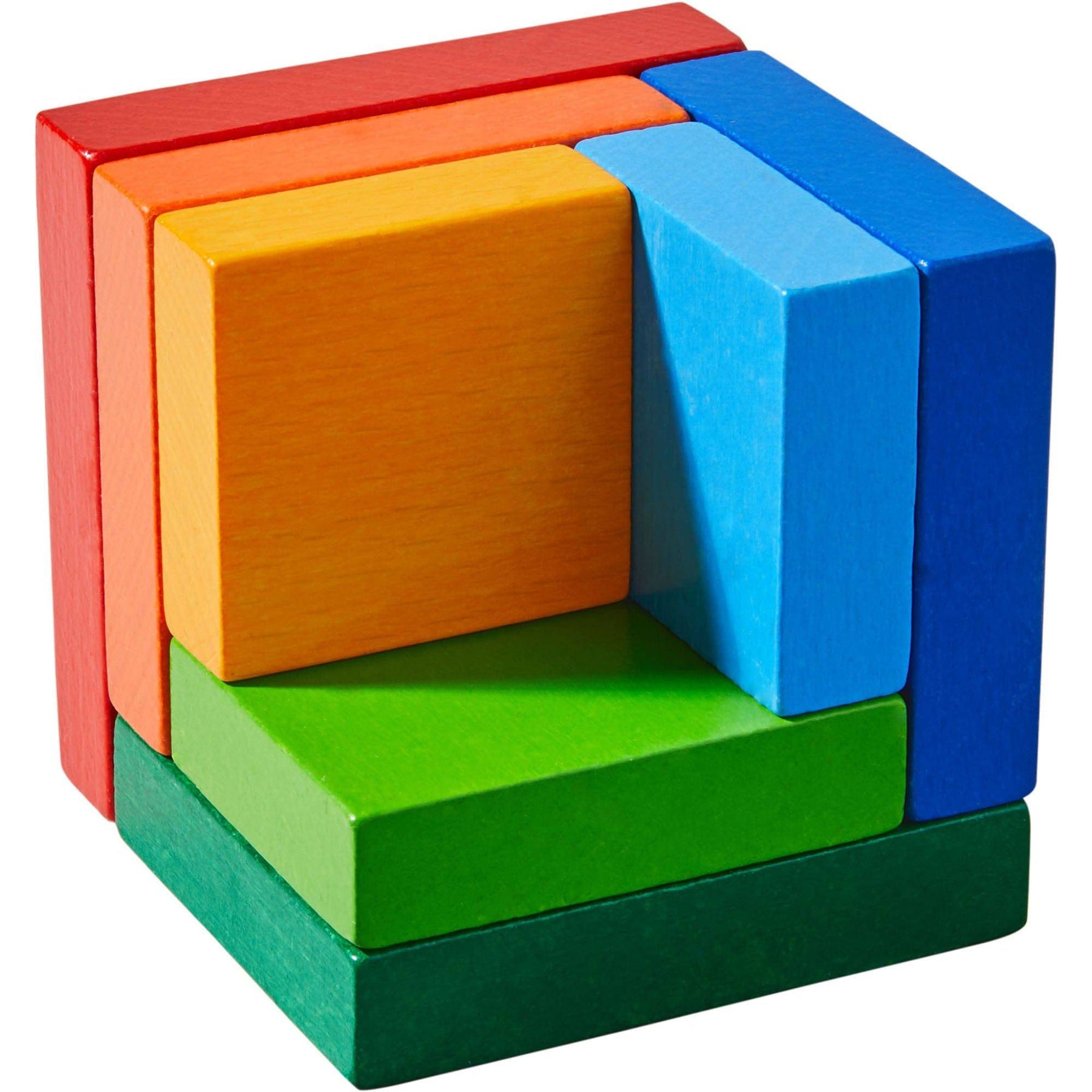 3D Rainbow Cube Arranging Game