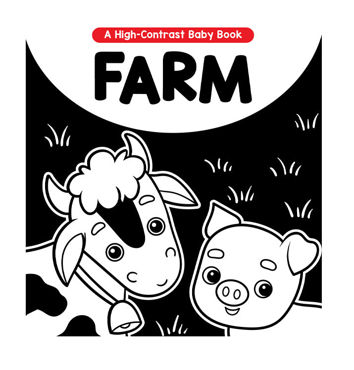 Farm - A High-Contrast Book