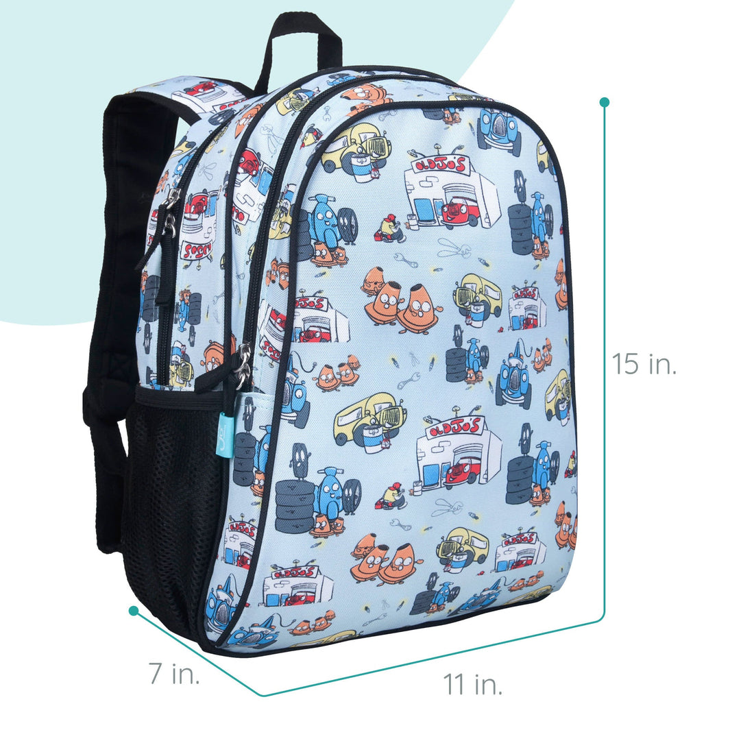 Jo's Garage 15 Inch Backpack