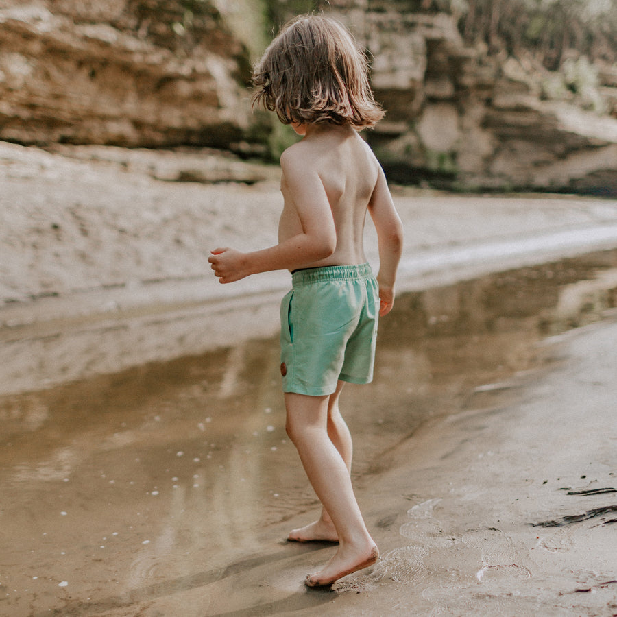 GREEN SWIM BERMUDAS, CHILD