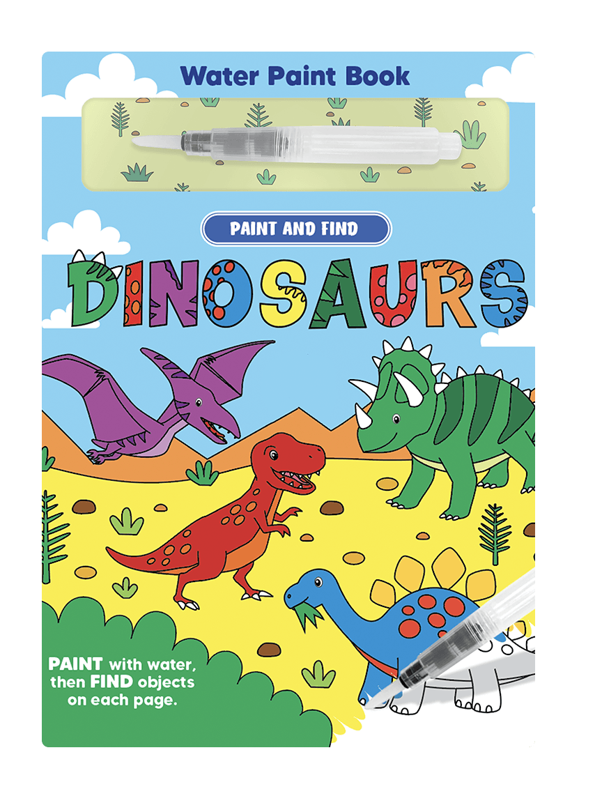 Paint and Find Dinosaurs