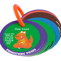 Preschool Action Cards Dino Stomp and Roar