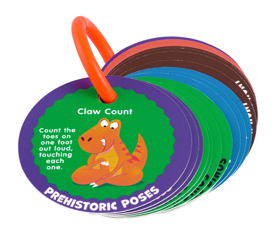 Preschool Action Cards Dino Stomp and Roar