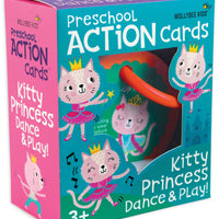 Preschool Action Cards Kitty Princess Dance & Play!