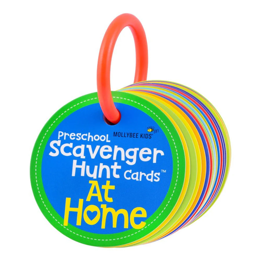 Preschool Scavenger Hunt Cards at Home