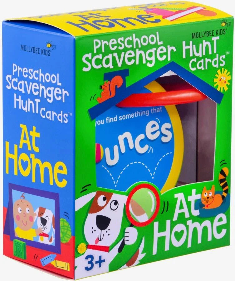 Preschool Scavenger Hunt Cards at Home