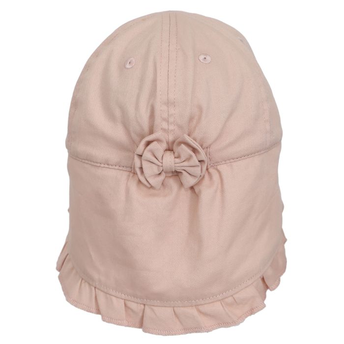 Ball Hat with Neck Flap - Pink