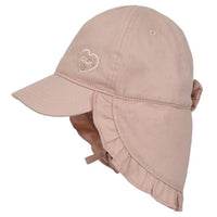 Ball Hat with Neck Flap - Pink