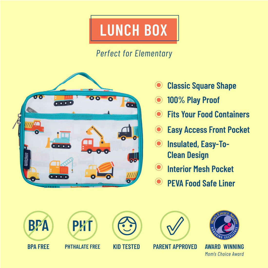 Modern Construction Lunch Box