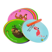 Toddler Action Cards Animal Moves and Sounds Game