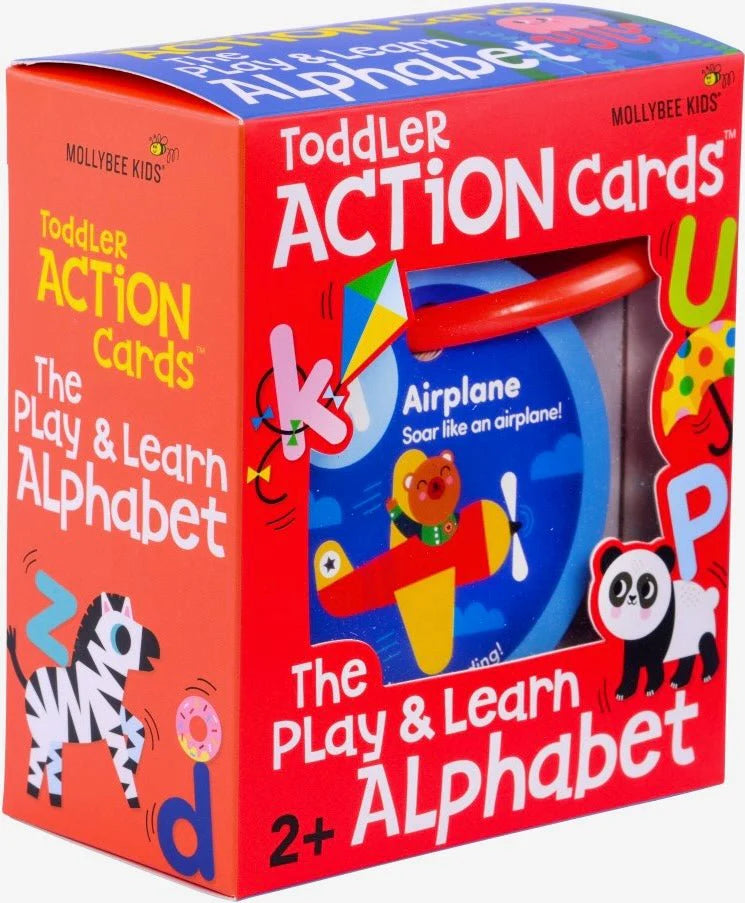 Toddler Action Cards The Play and Learn Alphabet