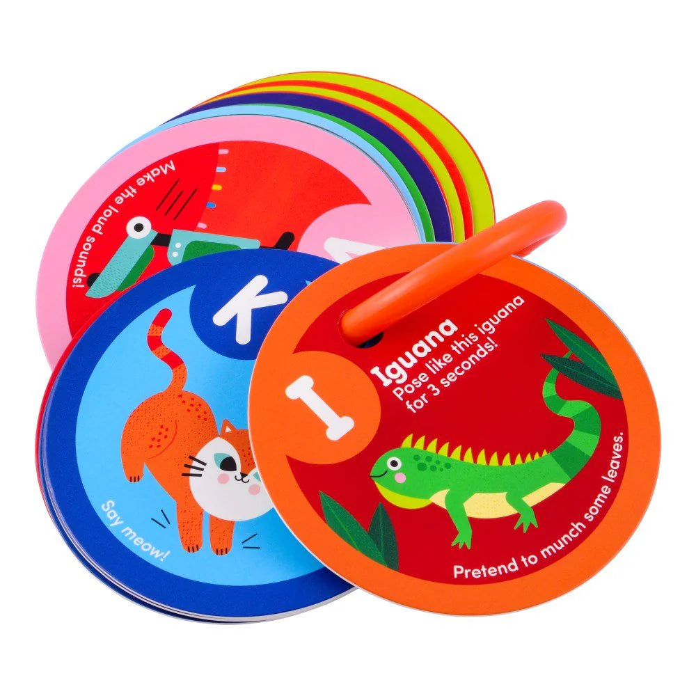 Toddler Action Cards The Play and Learn Alphabet