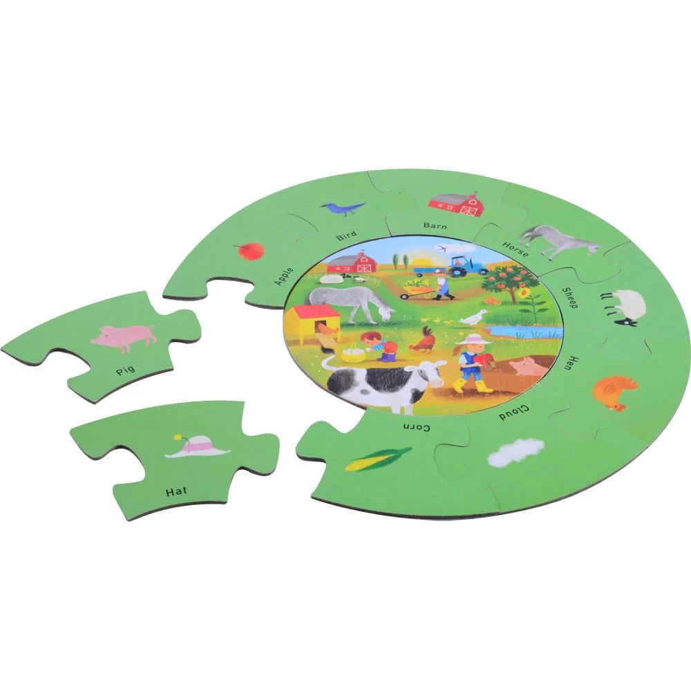 Toddler Activity Puzzle On the Farm