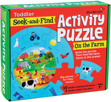 Toddler Activity Puzzle On the Farm