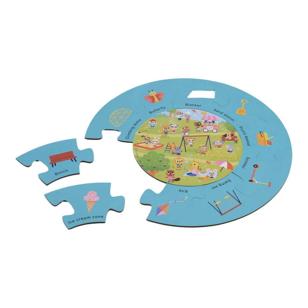 Toddler Seek-and-Find Activity Puzzle Fun in the Park