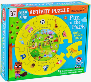 Toddler Seek-and-Find Activity Puzzle Fun in the Park