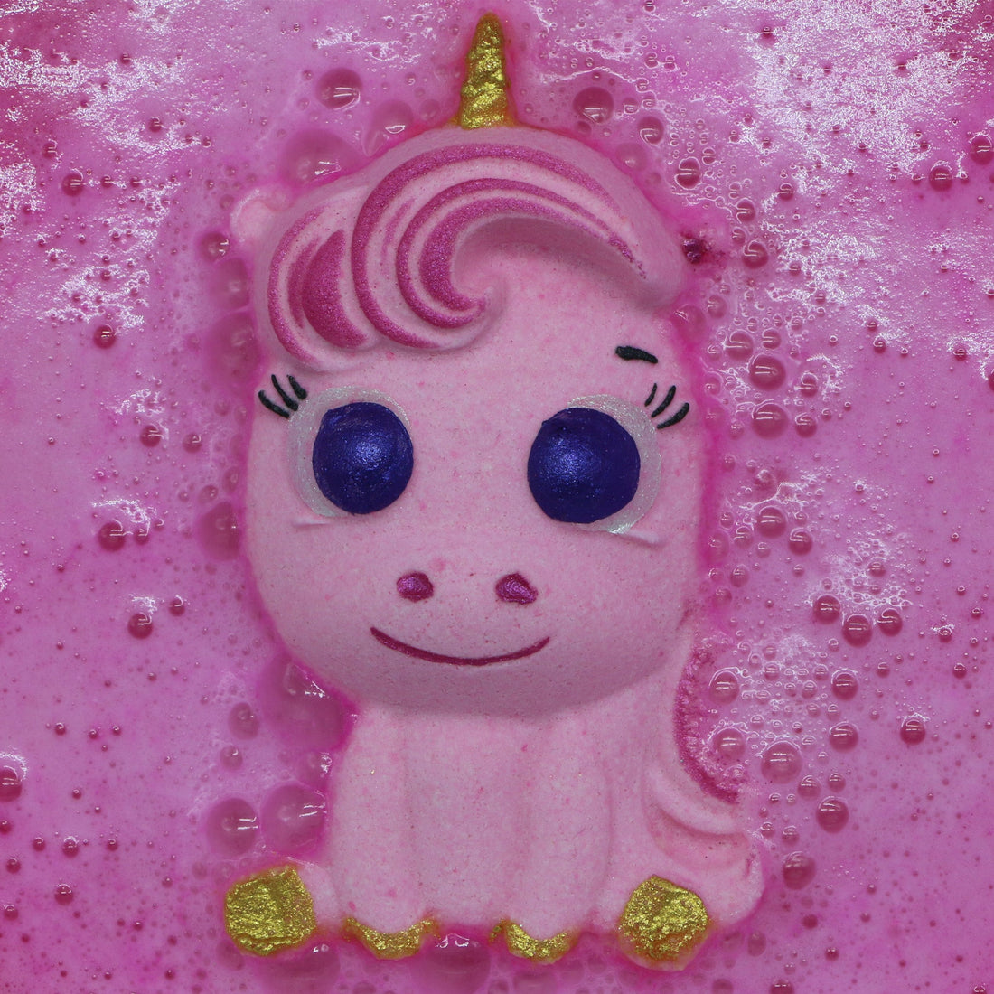 Unicorn with Hair Bath Bomb