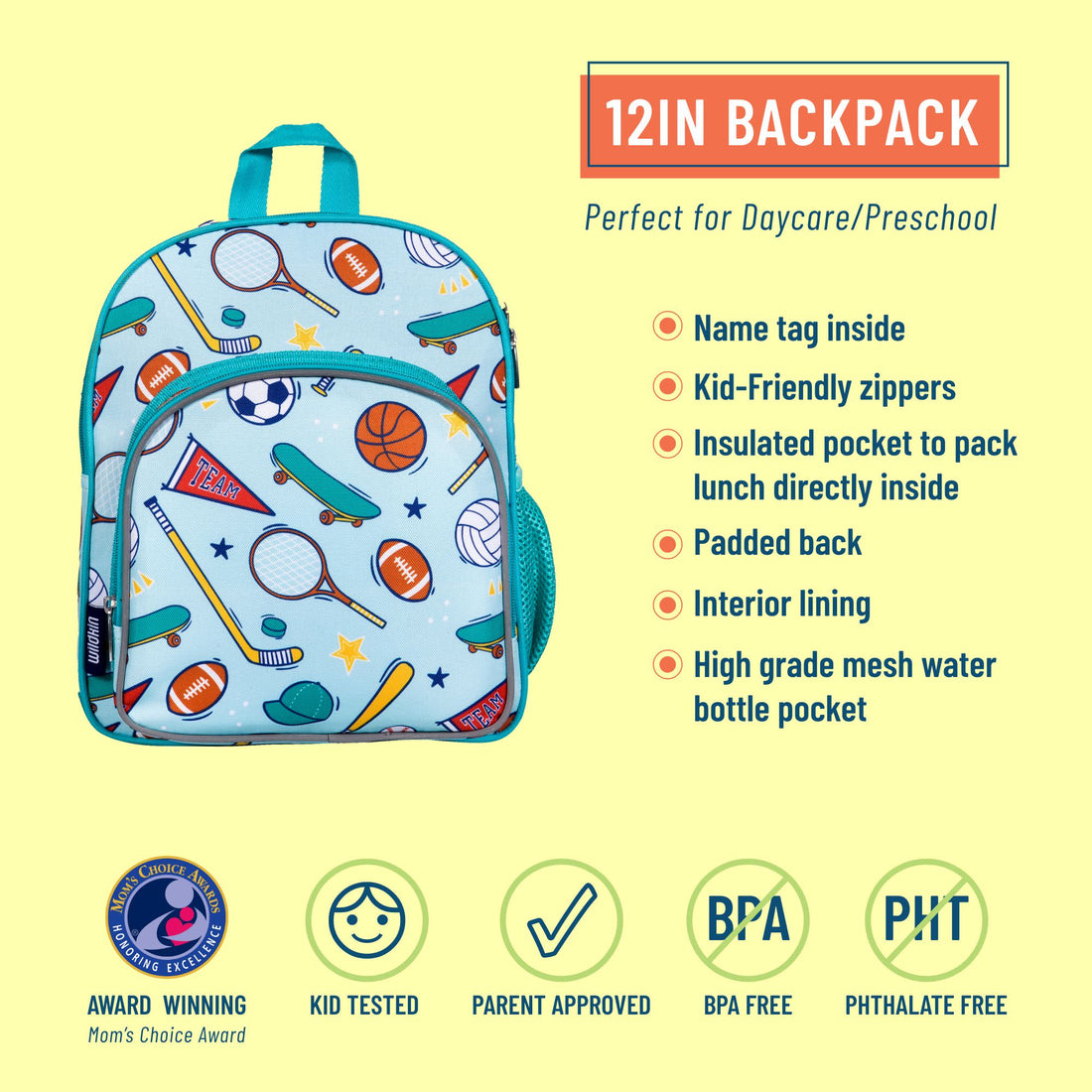 Team Spirit 12 Inch Backpack