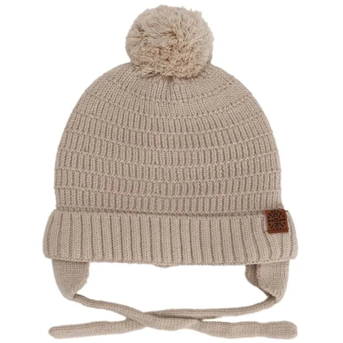 Knit Touch Soft Hat with Ear Covers (Multiple Colours)